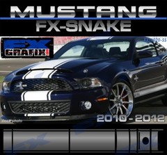 2010 – 2012 Ford Mustang 18″ Snake Factory Style Super Stripes #1 Dealer Quality