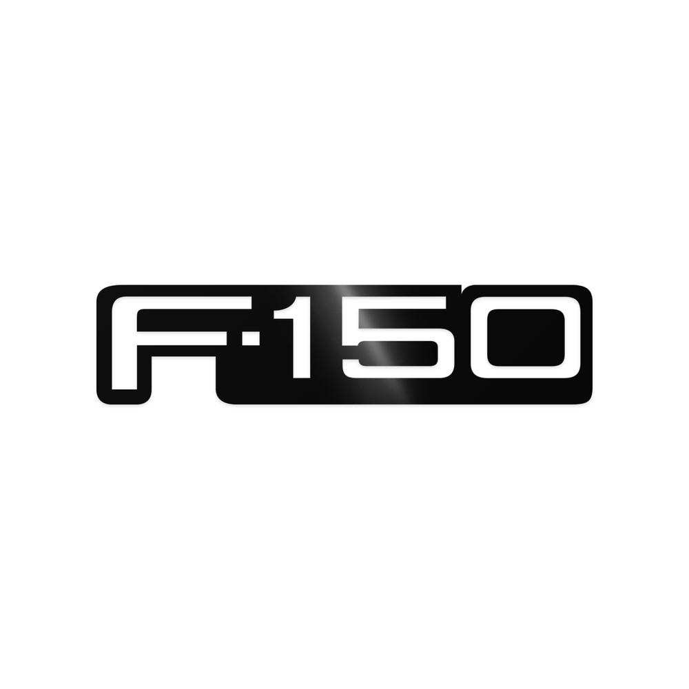 Ford F 150 Logo Vinyl Decal | Premium Waterproof Car Window Truck Sticker