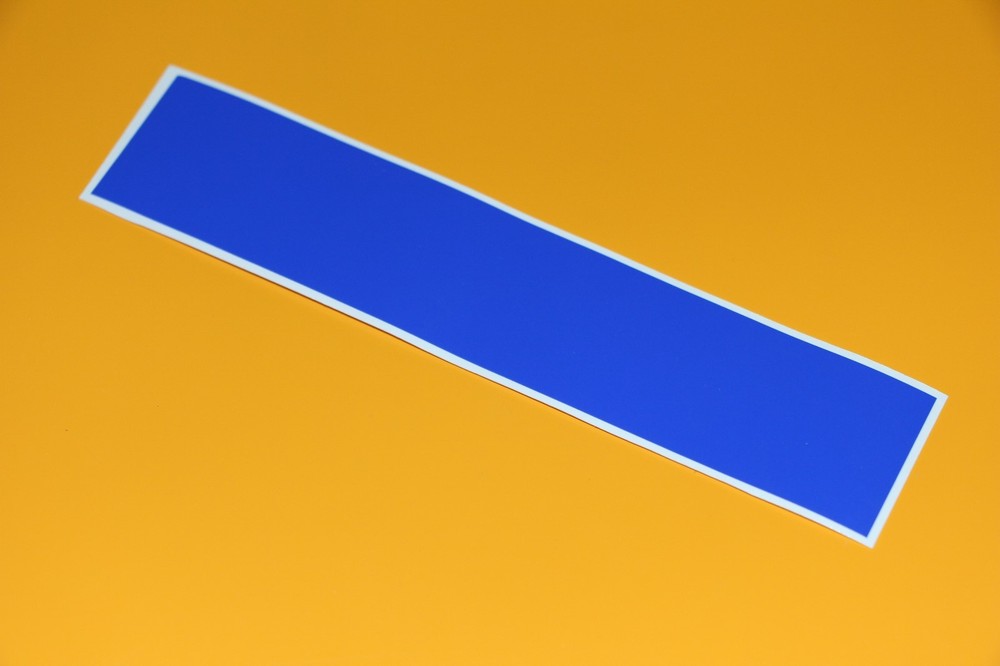 Royal Blue 12″ X 60″ Vinyl Windshield Banner Racing Rally Striping