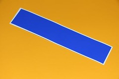 Royal Blue 12″ X 60″ Vinyl Windshield Banner Racing Rally Striping