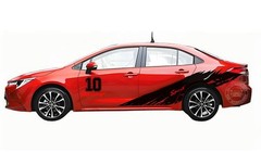Graphics Motorsport Sticker Decal For Toyota Camry Corolla Racing Sport Stripes
