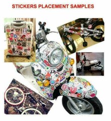 1000Pc Mixed Sticker Pack Motocross Motorcycle Drift Car ATV Racing Helmet Decal
