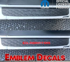 Jeep GLADIATOR JL Door Sill Plate Decals 2018 2019 2020 2021 2022 2023 24 25 26