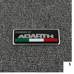 3D Metal Scorpio ABARTH Emblem Sticker Car Body Rear Trunk Badge for Fiat