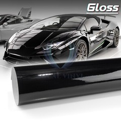 Gloss Glossy Car Vinyl Vehicle Wrap Sticker Decal Sheet Air Release Bubble Free