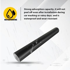 60×12″ Sun Visor Vinyl Decal Strip Banner Blank Windshield Sticker Matte Black Y