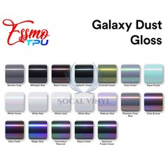 Galaxy Dust Gloss Emerald Green PPF TPU Paint Protection Film Dry Wet Vinyl Wrap