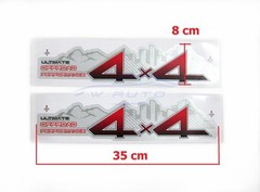 2X ULTIMATE OFFROAD 4×4 Decal Sticker FOR Toyota Hilux SR5 MK6 Pickup 05-15 Vigo