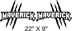 CAN-AM OR MAVERICK YOU CHOOSE WHICH DECAL BUY 1 GET 1 FREE HIGH QUALITY DECALS
