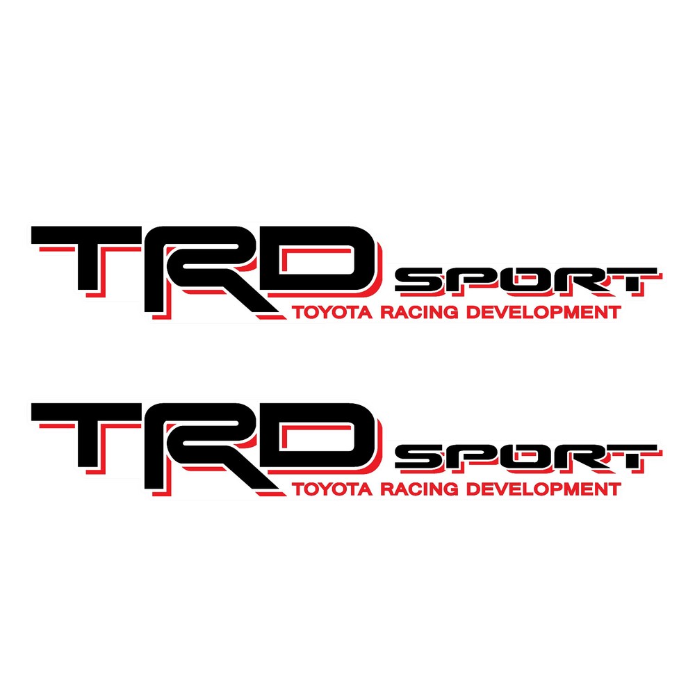 TRD Sport Decals for Tacoma, Racing Development Sticker | OEM