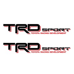 TRD Sport Decals for Tacoma, Racing Development Sticker | OEM