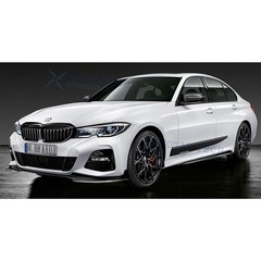 Glossy Black Pre-Cut Car Side Door Skirt Left + Right Strip Stickers For BMW G20