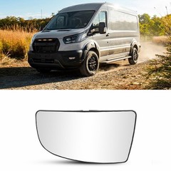 1/2Set Mirror Glass Lower Convex Driver Side LH fit Ford Transit 150 250 350 201