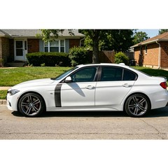 DIY Carbon Fiber Pattern Car Exterior Pillar Post Vinyl Decal Sticker Wrap Sheet