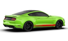 Lower side stripes graphics stickers decals compatible with Ford Mustang