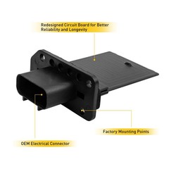 1/2Set HVAC Heater Resistor Motor Blower for Ford 2004-2014 F-150 250 350 Super