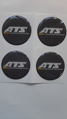 4pcs all sizes ATS emblem sticker for hub cap hubcaps sticker logo