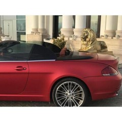 KPMF K75400 Matte Iced Red Titanium Vinyl Car Wrap | K75506