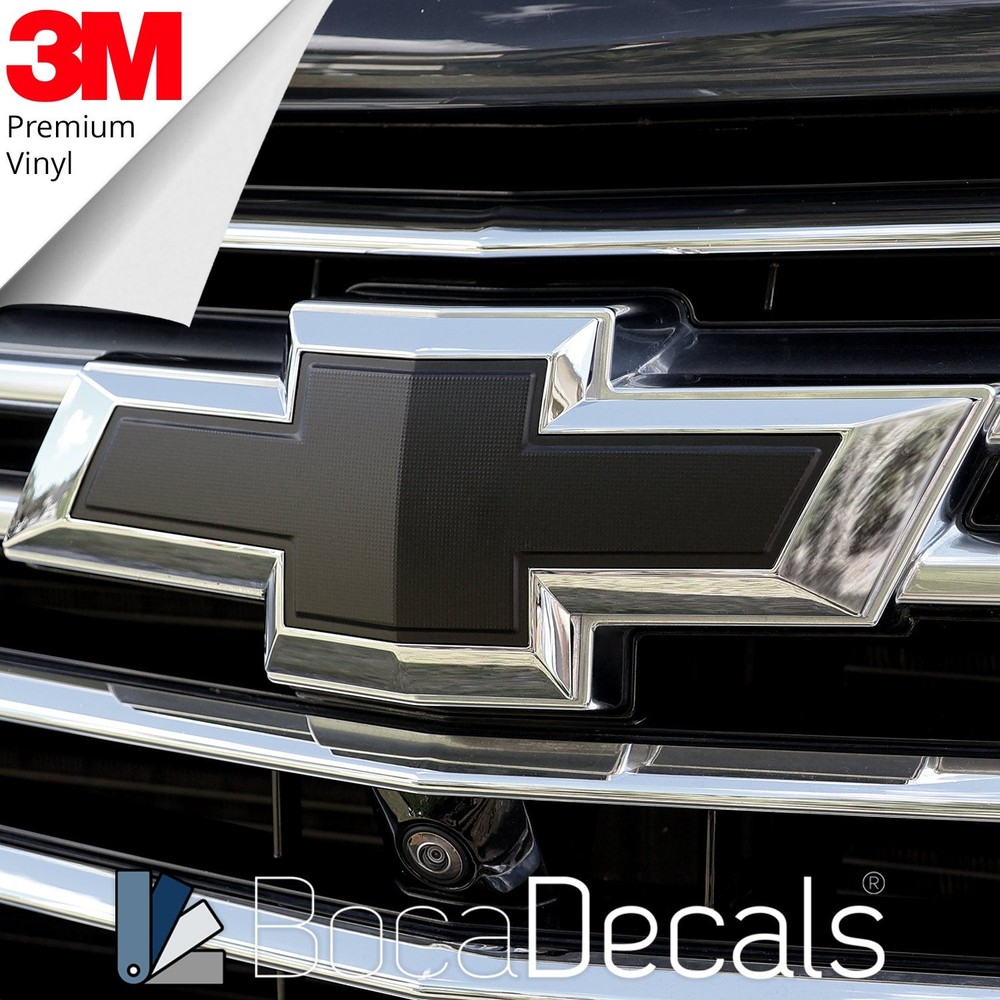 BocaDecals Emblem Overlay Insert Decals For 2023-2026 Chevy Colorado (Set of 1)