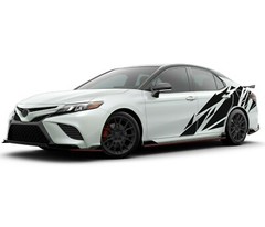 Pattern Decal for Toyota Camry Side Geometric Sport Design Graphics Sticker XSE