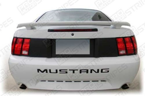 Ford Mustang Trunk Deck Rear Blackout Decals 1999 2000 2001 2002 2003 2004