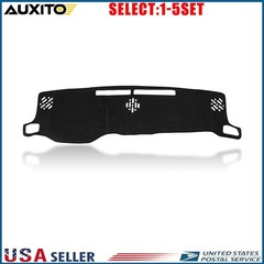 Black Dash Mat Cover Pad For 2024 2025 Toyota Tacoma Interior Dashboard 1-5X