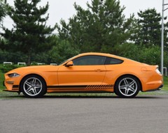 2 Pcs/Set Racing Stripes Decal Vinyl Sticker Graphic Universal Fit Cars & Trucks