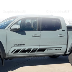 Tacoma Stripes Vinyl Decals Sidedoors fits Toyota TRD SR5 Off Road Sport Sickers