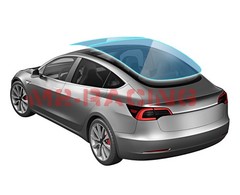 TPU Essmo Security Light Blue Glass Car Sunroof VLT70% UV99% Windshield Sunshade