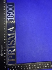 Logo Badge Emblem Monogram Lancia PRISMA 1600 Original New Metal Authentic