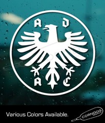 ADAC STICKER VINYL DECAL GERMAN BENZ BMW AUTO CLUB DEUTSCHLAND