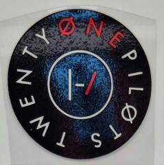 Twenty One Pilots Circle Logos UV DTF Decal | Waterproof Durable | For Vehicles+