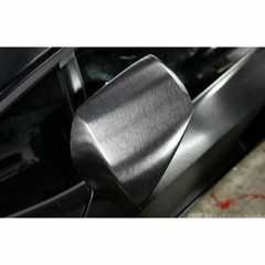 3M 2080 Scotchprint Brushed Black Metallic Vinyl Flex Car Wrap | BR212