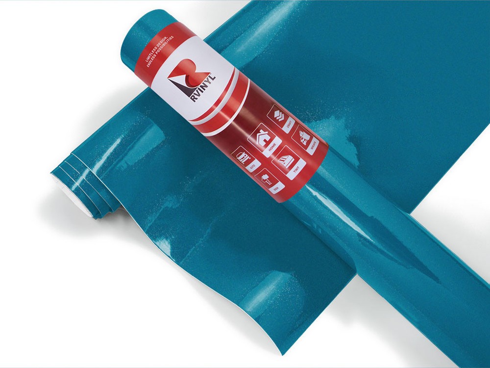 ORACAL Craft Film Vinyl 951 Adhesive DIY Wrap Sheet Roll Azure Blue Metallic 197