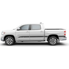 Center triple stripes graphics stickers decal compatible with Toyota Tundra