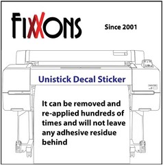 Decal Sticker FX100 Block Out – Eco-solvent 24″ x 50′