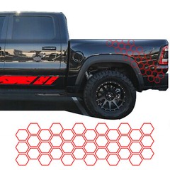 Car PVC Graphics Honeycomb Stickers Automotive Universal Stickers