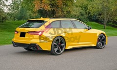 ESSMO PET Super Gloss Sunflower Yellow Car Vehicle Vinyl Wrap Decal Like Paint