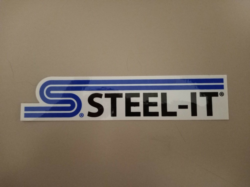 Brand New Steel-it Stainless Steel pigmented Paint Polyurethane Sticker Decal
