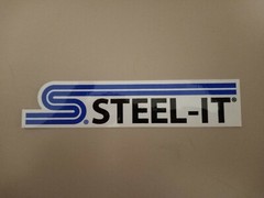 Brand New Steel-it Stainless Steel pigmented Paint Polyurethane Sticker Decal