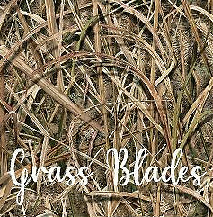 Mossy Oak Grass Blades vinyl Wrap air release MATTE Finish 12″x12″