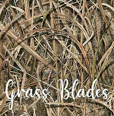 Mossy Oak Grass Blades vinyl Wrap air release MATTE Finish 12″x12″
