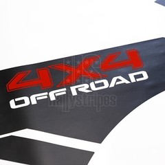 Set of 2: TRD 4×4 off-road bedside vinyl decal fits 2016-2022 Toyota Tacoma