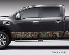 Camo “Oak Ambush” Rocker Panel Graphic Decal Wrap Kit Truck SUV – 12″ x 24 feet