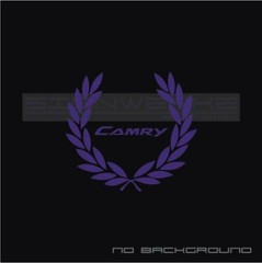 Toyota Camry New Racing Wreath Decal Sticker Pair