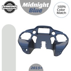 Advanblack Midnight Blue Inner Fairing Fits Harley Road Glide 2015up