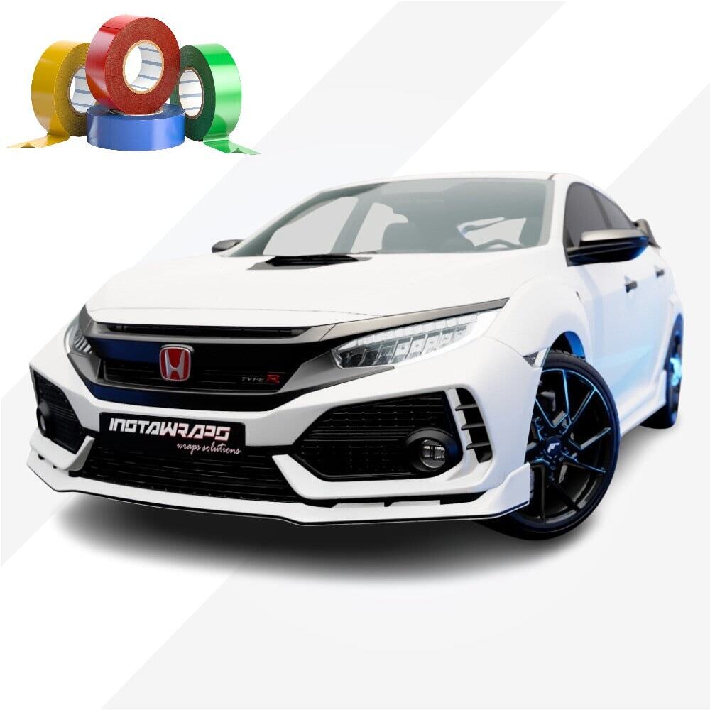 3M Chrome Delete / Custom Stripes | Matte White | M10