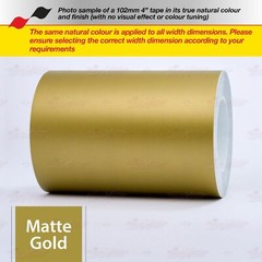 MATTE GOLD Roll PIN STRIPE Body PinStriping Trim Line TAPE Decal Vinyl Stickers