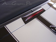 2011-2013 Camaro Camaro Convertible R-SPORT Hood Racing Stripes Decals 3M Vinyl
