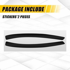 2PCS Precut Side Marker Light Blackouts Vinyl Overlay For 2024 2025 2026 BMW X5
